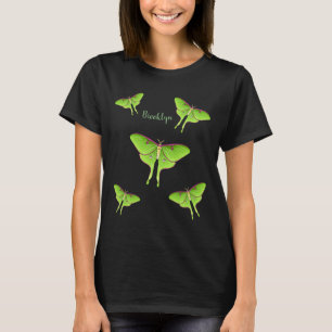 Luna Moth Cartoon Illustration T-Shirt