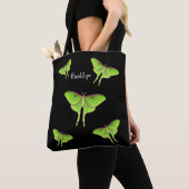 Luna Moth cartoon illustration Tasche (Von Nahem)