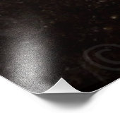 Luna Moth Close-Up Fotodruck (Ecke)