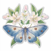 Luna-Moth, Cockpitkern Aufkleber (Vorderseite)