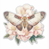 Luna-Moth, Cockpitkern Aufkleber (Vorderseite)