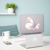 Luna-Moth, Cockpitkern Aufkleber (Laptop auf Schreibtisch)