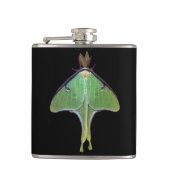Luna Moth Flachmann (Vorderseite)