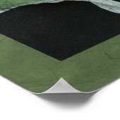 Luna Moth Foto Print Poster (Ecke)