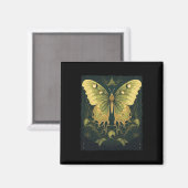 Luna Moth Halloween Magnet (Vorderseite/Rückseite)