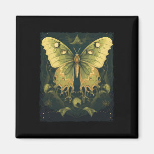 Luna Moth Halloween Magnet