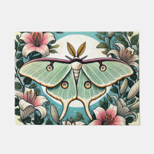 Luna Moth Illustration Luna Moths Fußmatte