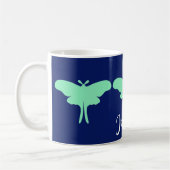 Luna Moth Kaffeetasse (Links)