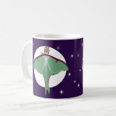 Luna Moth Kaffeetasse (Vorderseite Links)