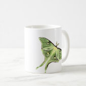 Luna Moth Keramik Tasse (VorderseiteRechts)