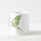 Luna Moth Keramik Tasse (Vorderseite Links)