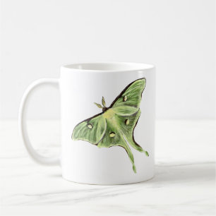 Luna Moth Keramik Tasse
