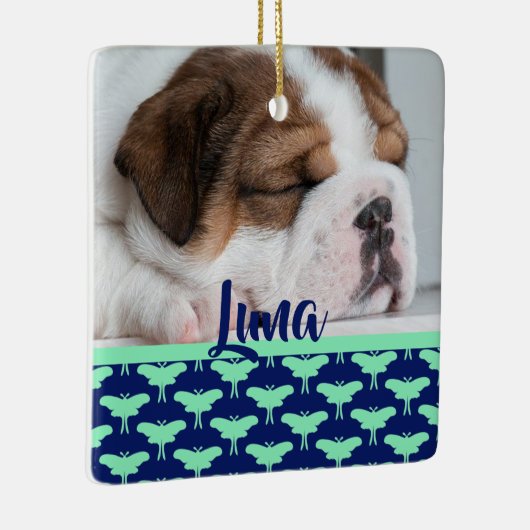 Luna Moth Keramikornament (Rechts)