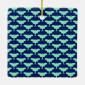 Luna Moth Keramikornament (Rückseite)