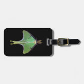 Luna Moth Luggage Tag Gepäckanhänger (Vorderseite horizontal)