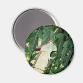 Luna Moth Magnet (Vorderseite/Rückseite)