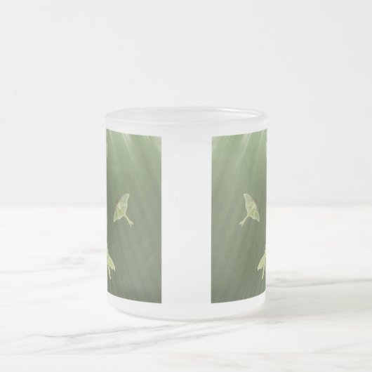 Luna Moth Mattglastasse (Mittel)