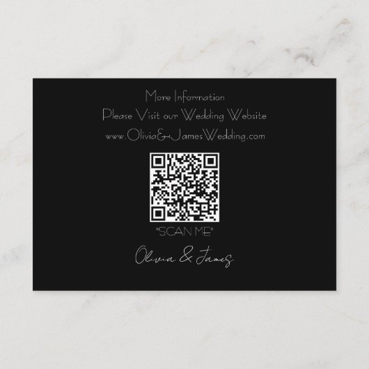 Luna Moth Moon Phases Begleitkarte (Rückseite)