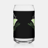 Luna Moth Moon Phases Black Dosenglas (Links)