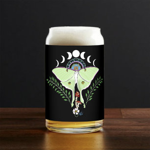 Luna Moth Moon Phases Black Dosenglas