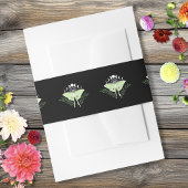 Luna Moth Moon Phases Einladungsbanderole