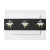 Luna Moth Moon Phases Einladungsbanderole (Vorderseite Beispiel)