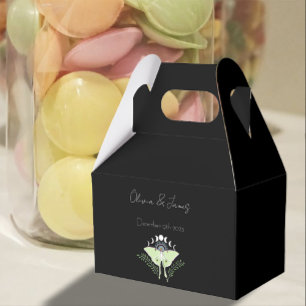 Luna Moth Moon Phases Geschenkschachtel