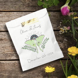 Luna Moth Moon Phases Wedding Geschenktütchen