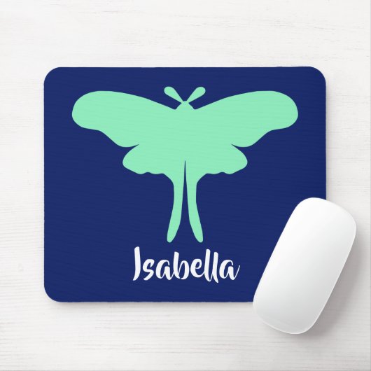 Luna Moth Mousepad (Mit Mouse)