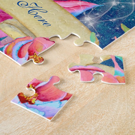 Luna Moth Mystical Night Journey Puzzle (Seite)