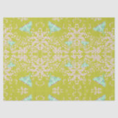 Luna Moth on Lime Seidenpapier (Vorderseite)