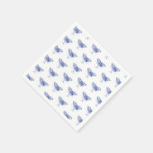 Luna Moth Pattern Party Napkins Serviette (Ecke)