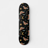 Luna Moth Pattern Skateboard (Vorne)