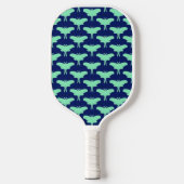 Luna Moth Pickleball Schläger (Vorderseite)