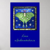 Luna Moth Poster (Vorne)