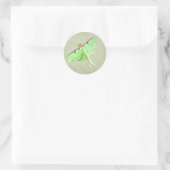 Luna Moth Sticker (Tasche)