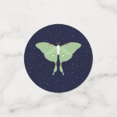 Luna Moth - Tischkonfetti Konfetti (Klein Vorderseite)