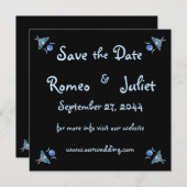 Luna Moth Triple Moon feiert mit uns Save The Date (Vorne/Hinten)