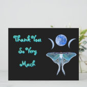 Luna Moth Triple Moon Vielen Dank (Stehend Vorderseite)