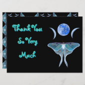 Luna Moth Triple Moon Vielen Dank (Vorne/Hinten)