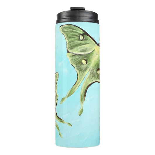 Luna Moth Water Flasche (Vorderseite)