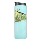Luna Moth Water Flasche (Nach rechts gedreht)