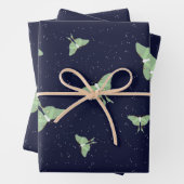 Luna Moths - Geschenkpapier Set (Beispiel)