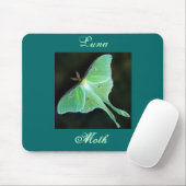 Luna-Motte, Luna, Motte Mousepad (Mit Mouse)