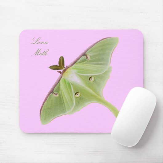 Luna-Motte Mousepad (Mit Mouse)