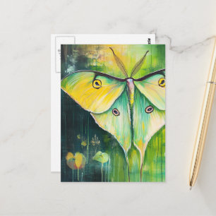 Luna-Motte Postkarte