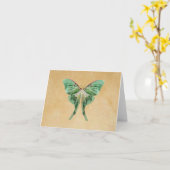 Luna-Motten-Anmerkungs-Karte Karte (Gelbe Blume)