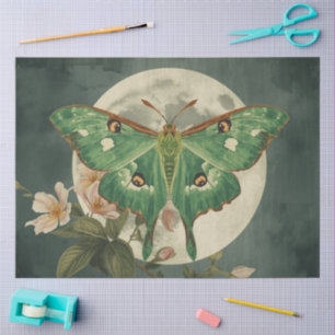 Luna-Motten-Gewächshaus-Botanik Seidenpapier