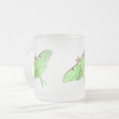 Luna-Motten-Tasse Mattglastasse (Vorderseite Links)