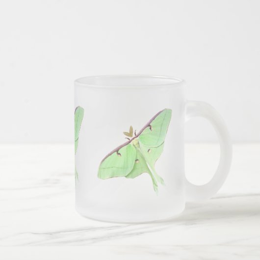 Luna-Motten-Tasse Mattglastasse (Rechts)